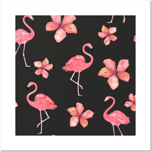 Flamingo Summer Wall Art by JDaneStore